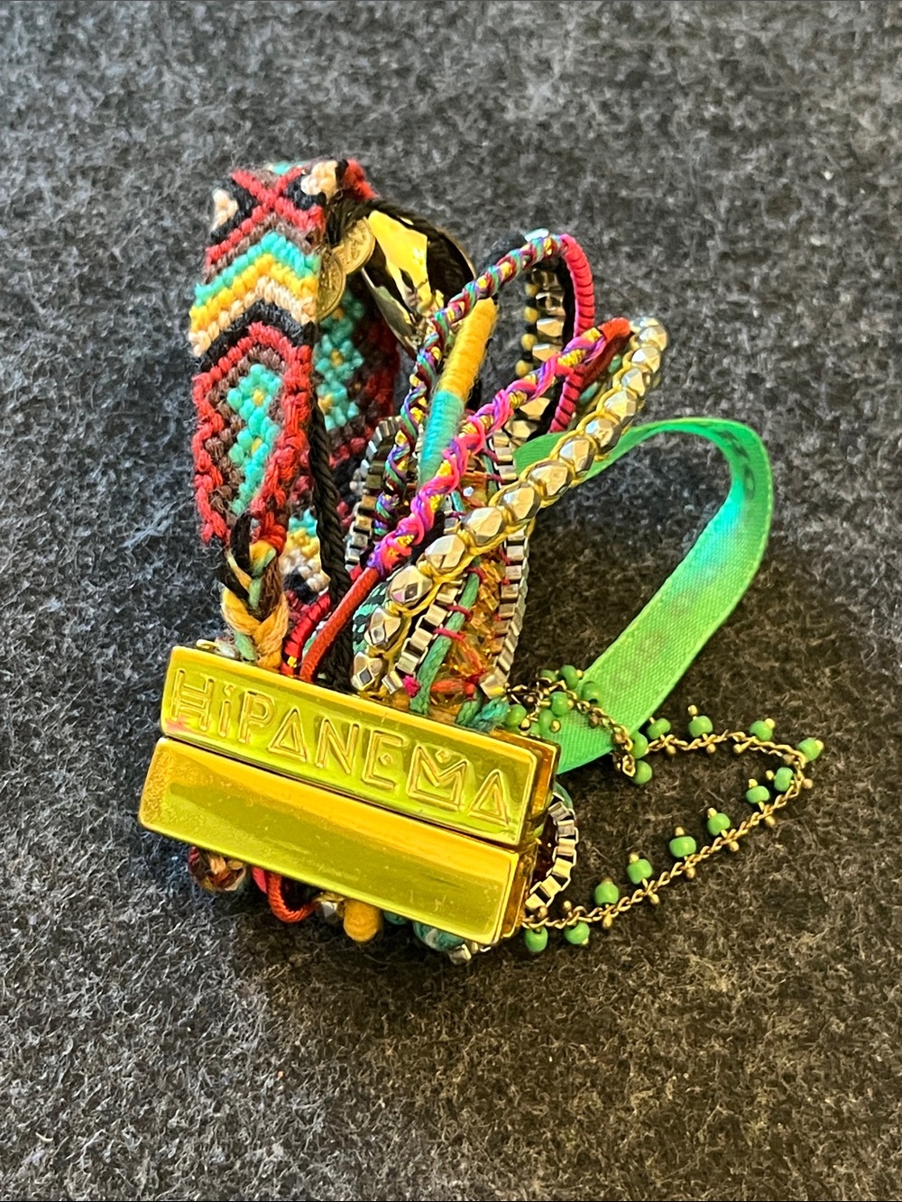 HIPANEMA MULTI COLOR MEDIUM BRACELET - Picture 4 of 5